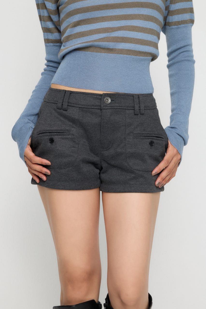 UTILITY COMPACT ショートパンツ GRY M
