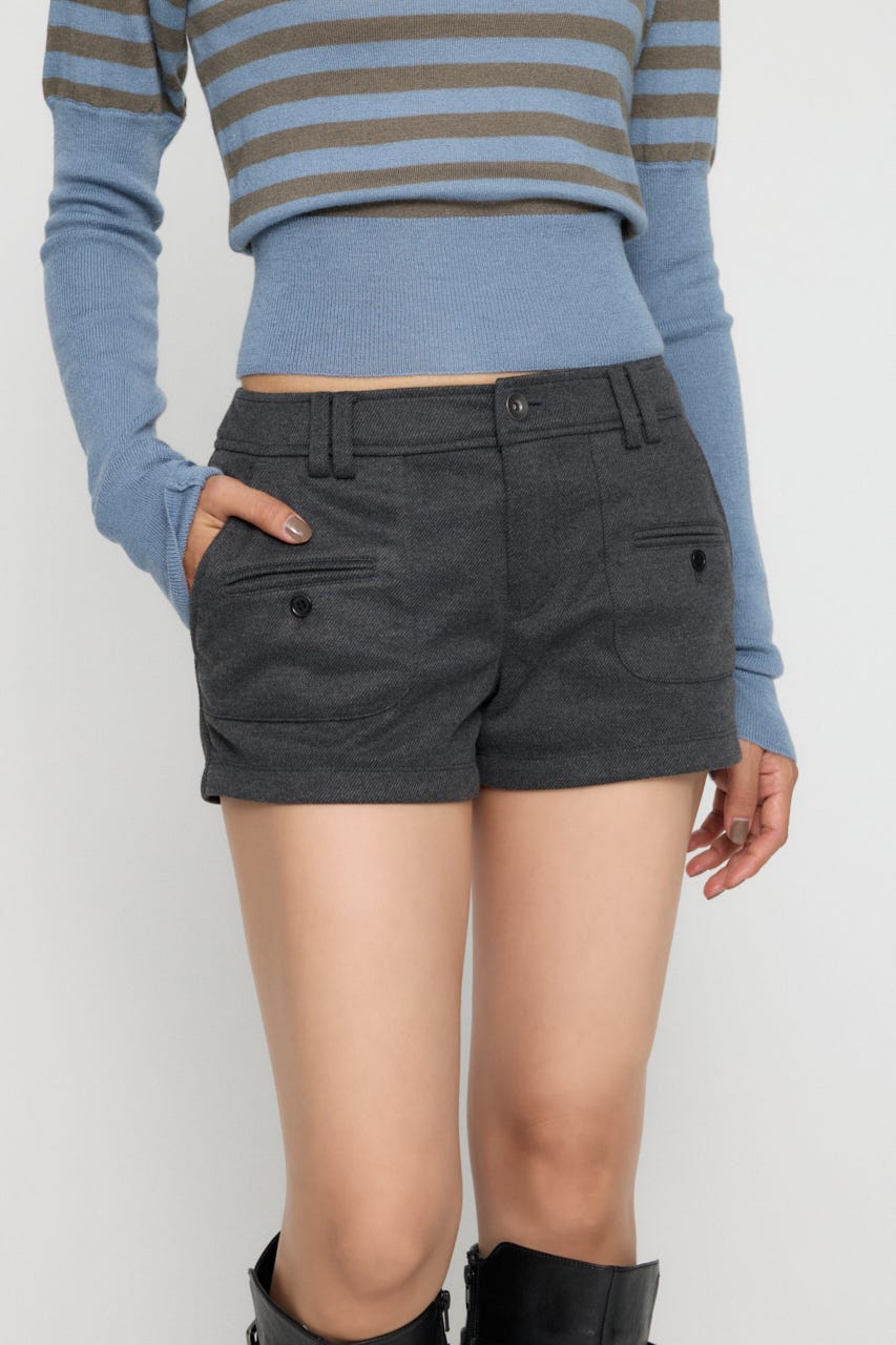 UTILITY COMPACT ショートパンツ GRY M