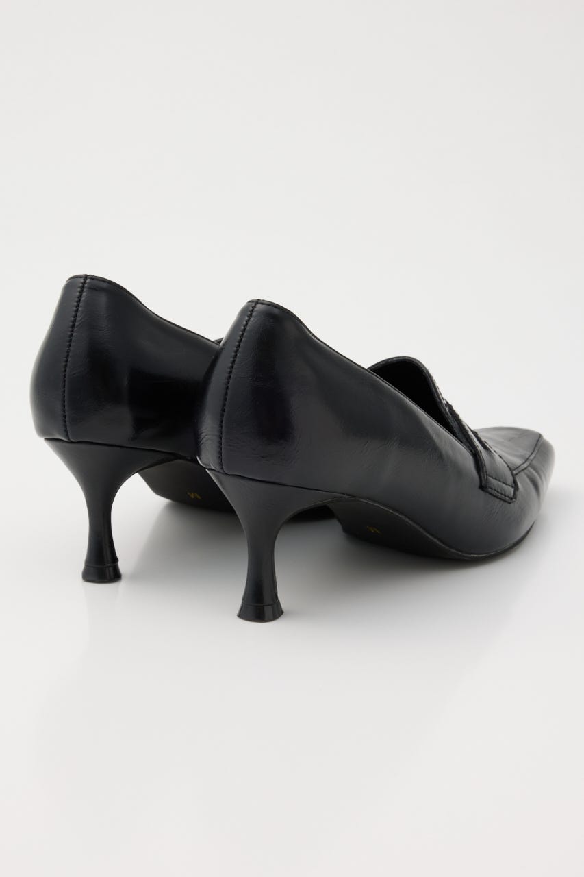 SQUARE LOAFER パンプス BLK M