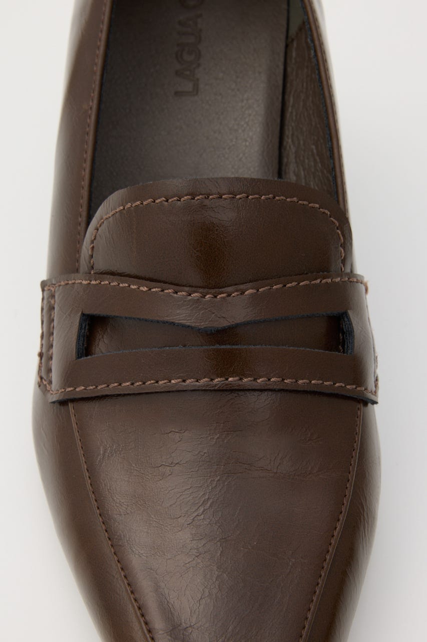 SQUARE LOAFER パンプス BRN S