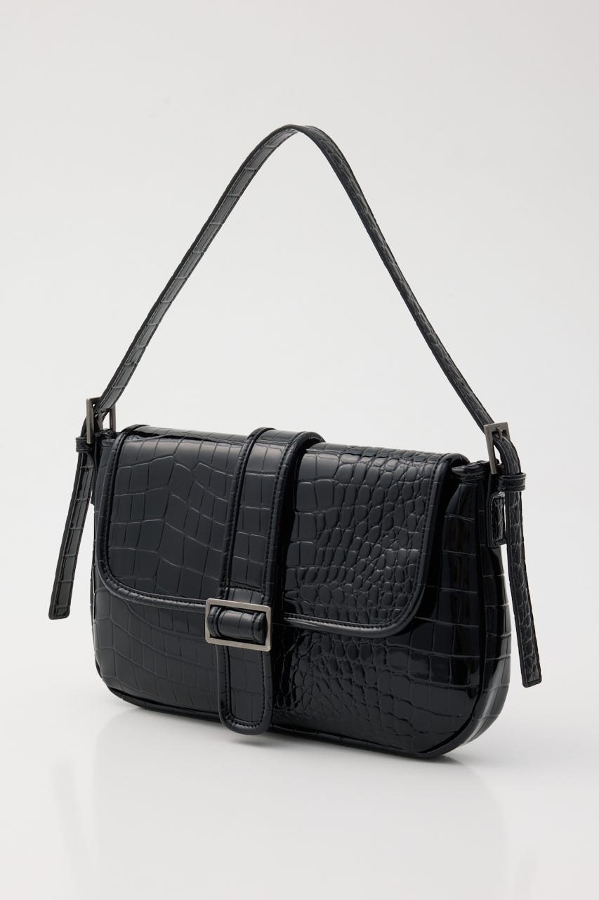 FAUX CROCO COVER バッグ BLK FREE