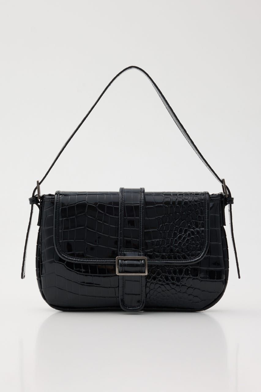 FAUX CROCO COVER バッグ BLK FREE
