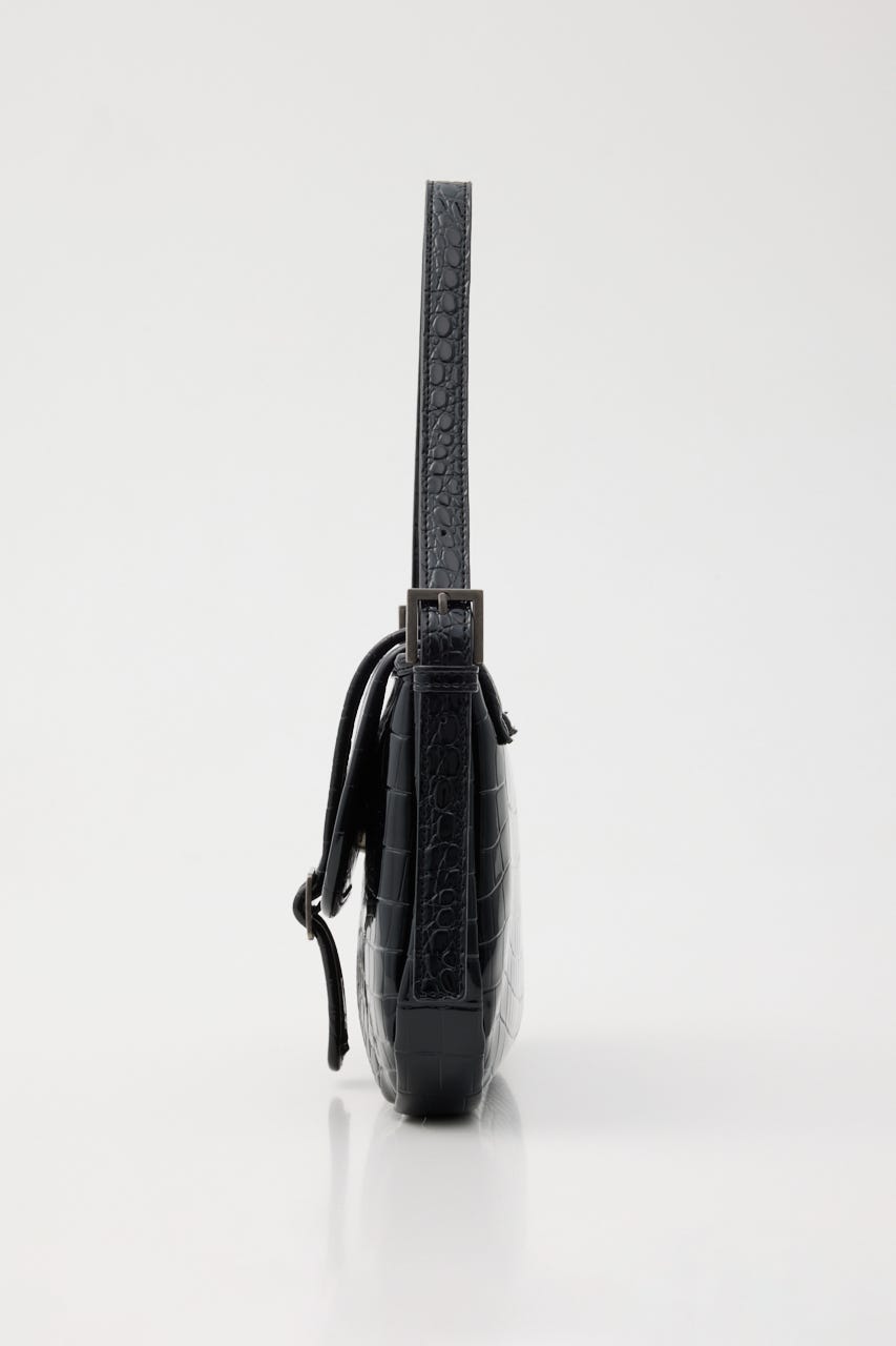 FAUX CROCO COVER バッグ BLK FREE