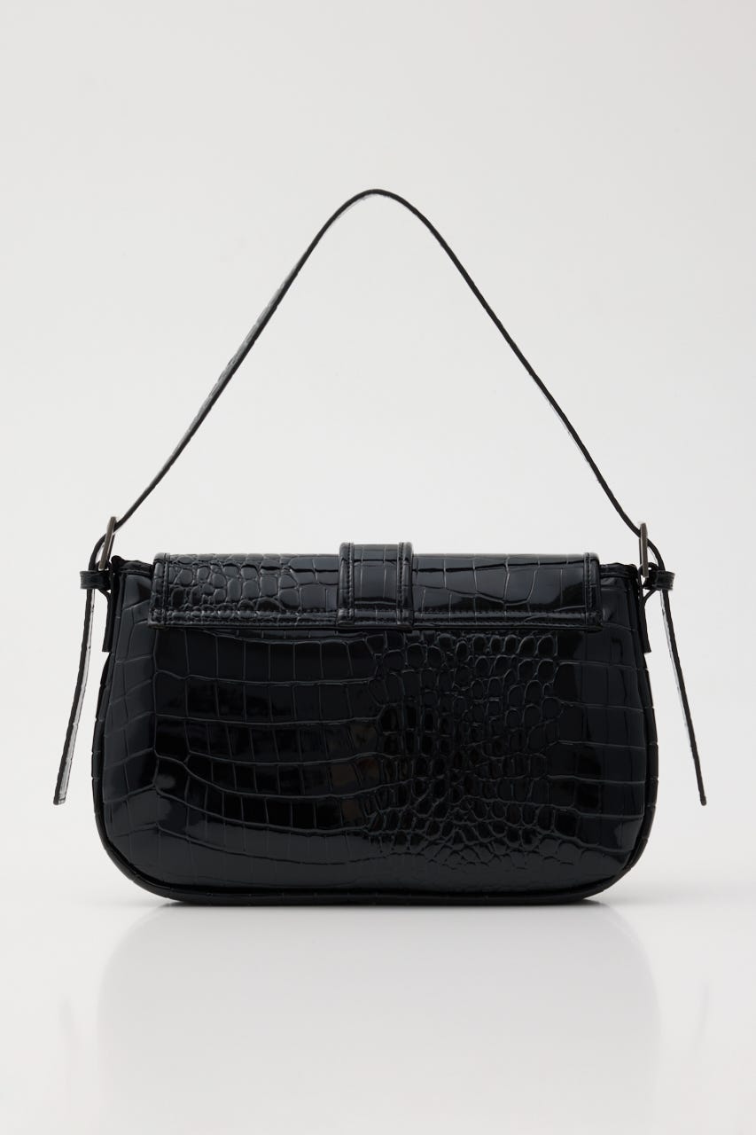 FAUX CROCO COVER バッグ BLK FREE