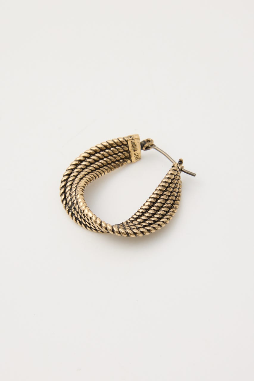 VINTAGE TWISTED ピアス GLD FREE