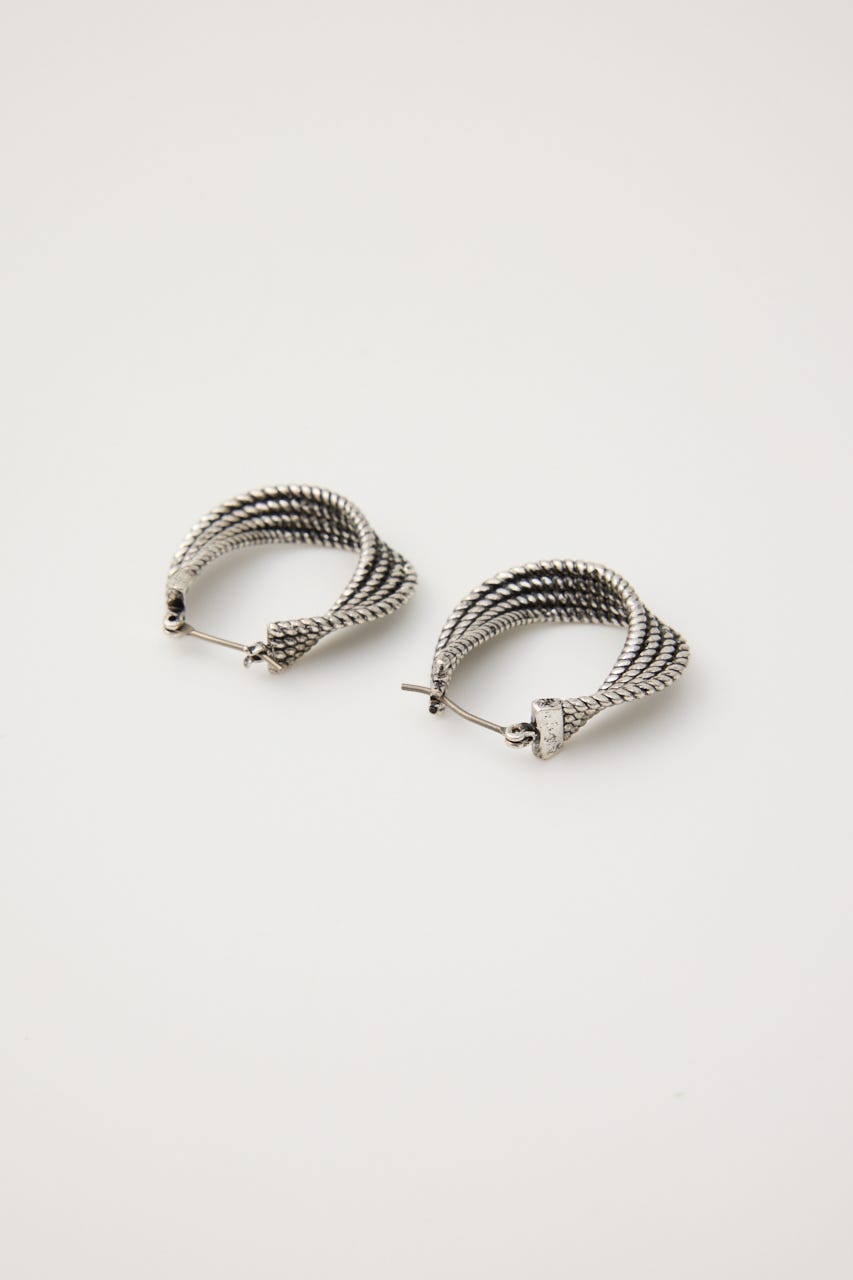 VINTAGE TWISTED ピアス SLV FREE