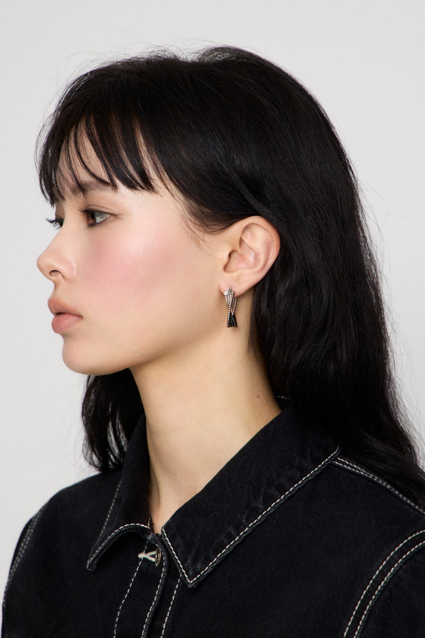 VINTAGE TWISTED ピアス SLV FREE