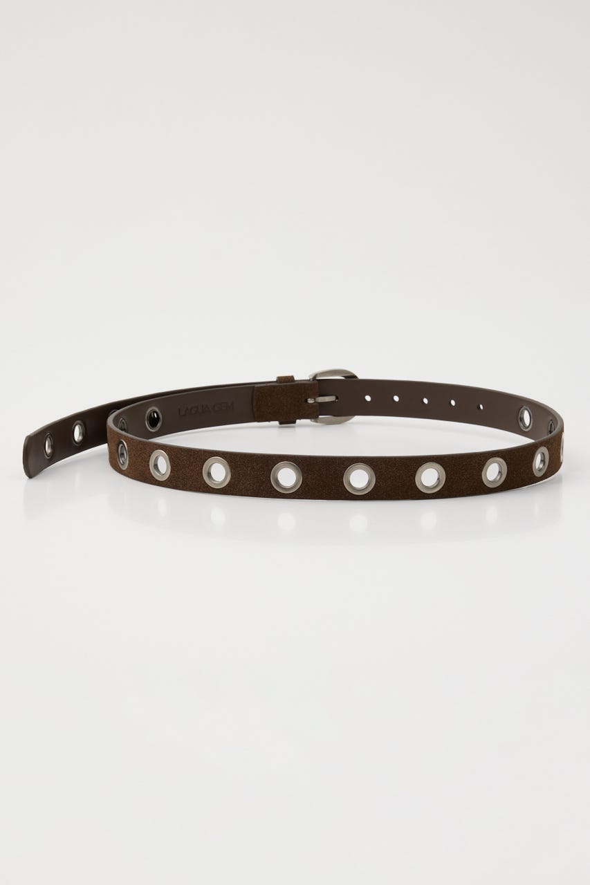 EYELET THIN ベルト BRN FREE