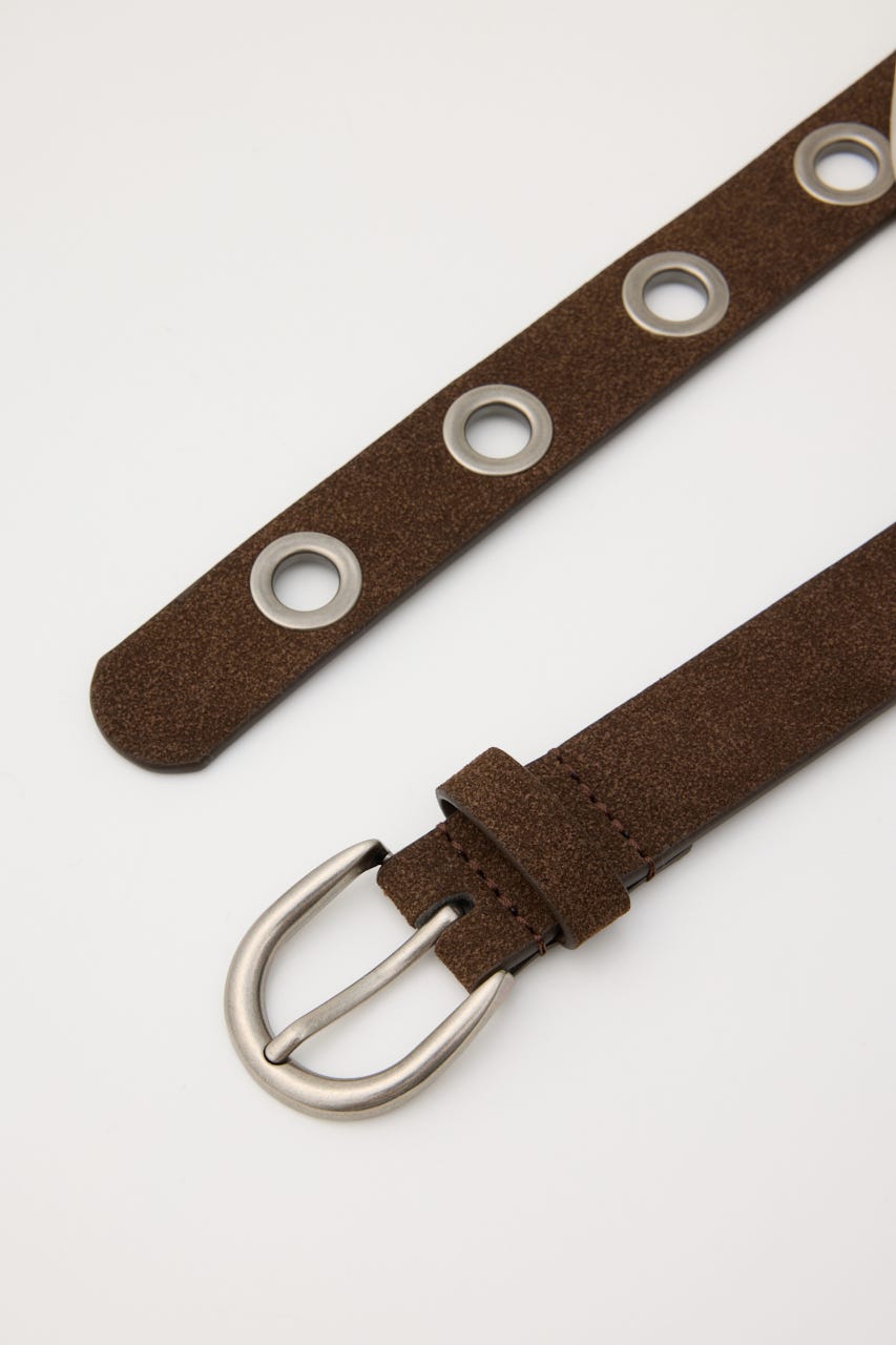 EYELET THIN ベルト BRN FREE