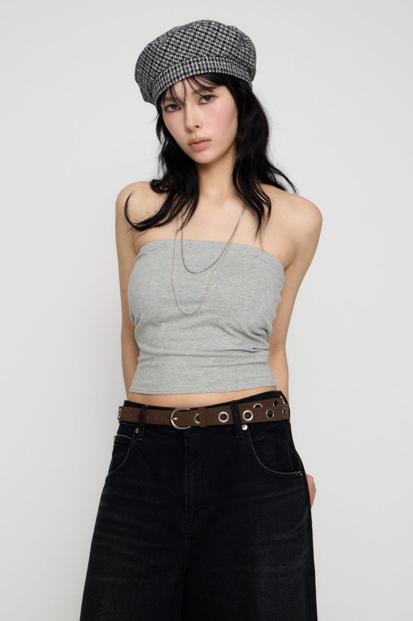 EYELET THIN ベルト BRN FREE