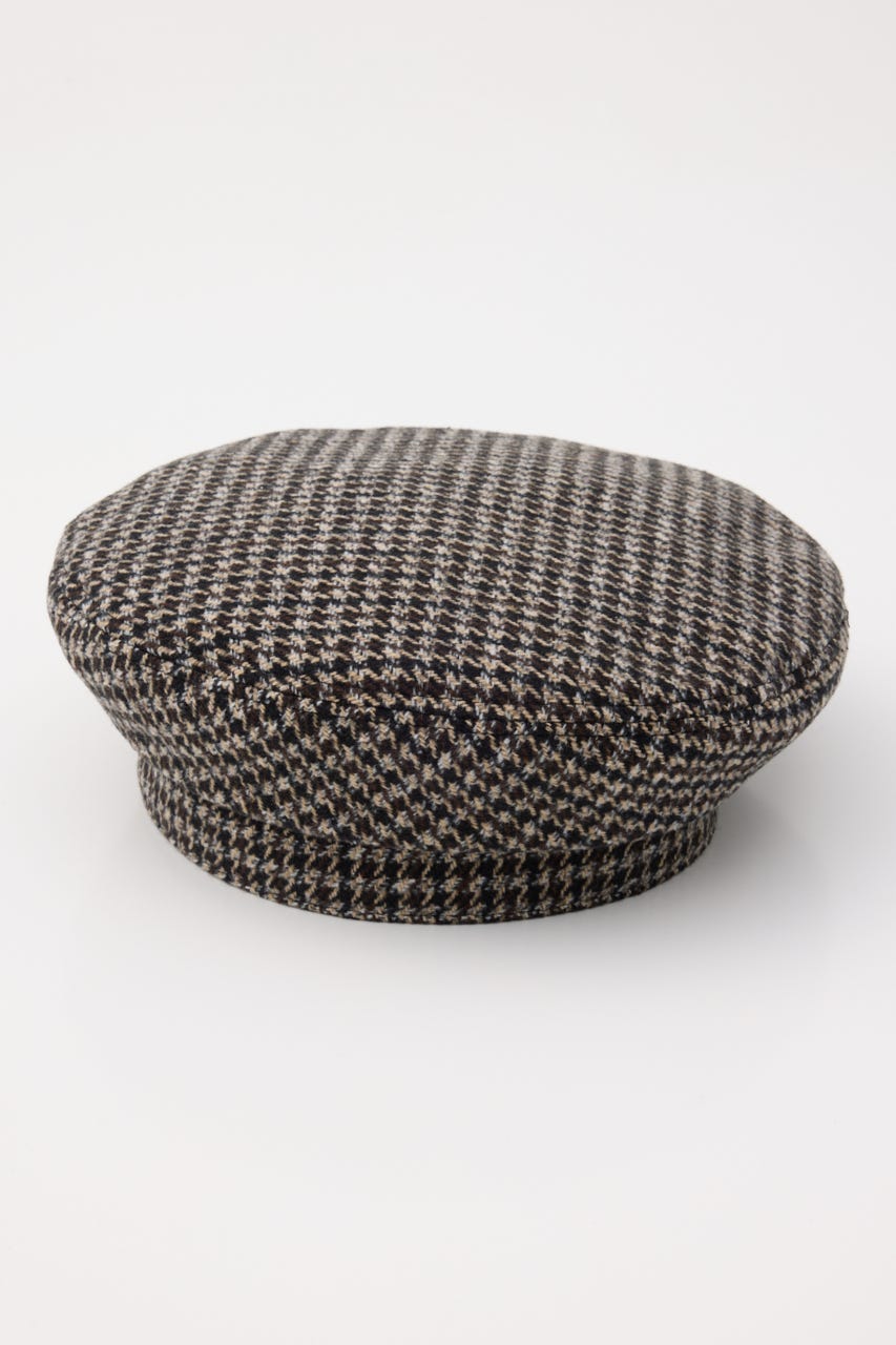 HOUNDSTOOTH CLASSIC ベレー BRN FREE