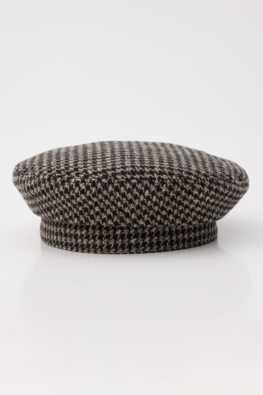 HOUNDSTOOTH CLASSIC ベレー BRN FREE