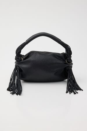 FAUX LEATHER FRINGE バッグ
