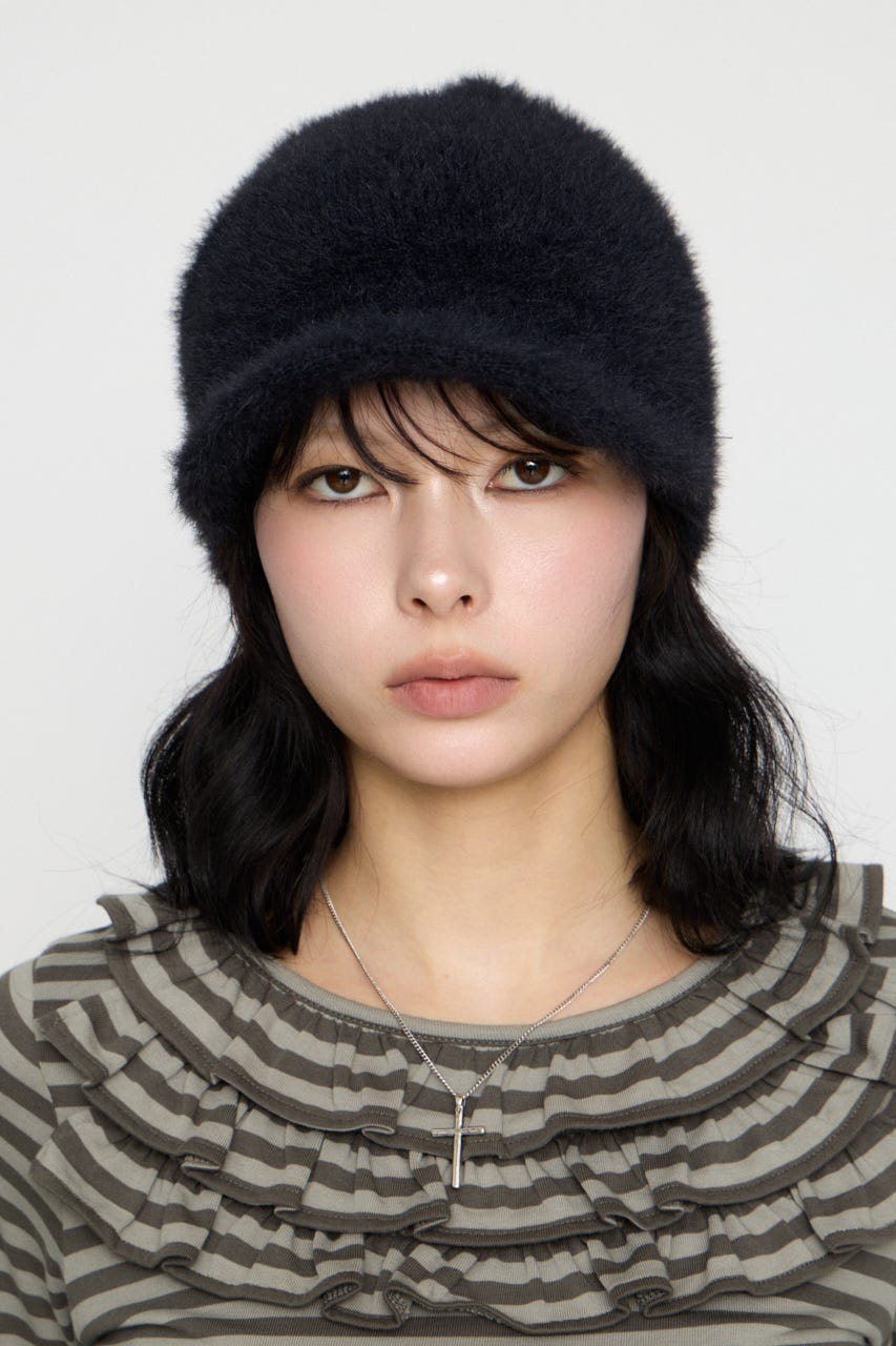 NAP KNIT キャップ BLK FREE