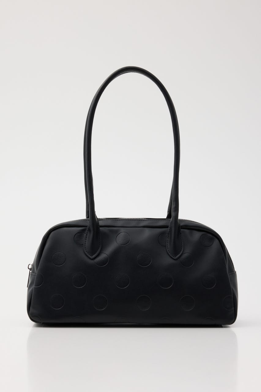 DOT EMBOSSED バッグ BLK FREE