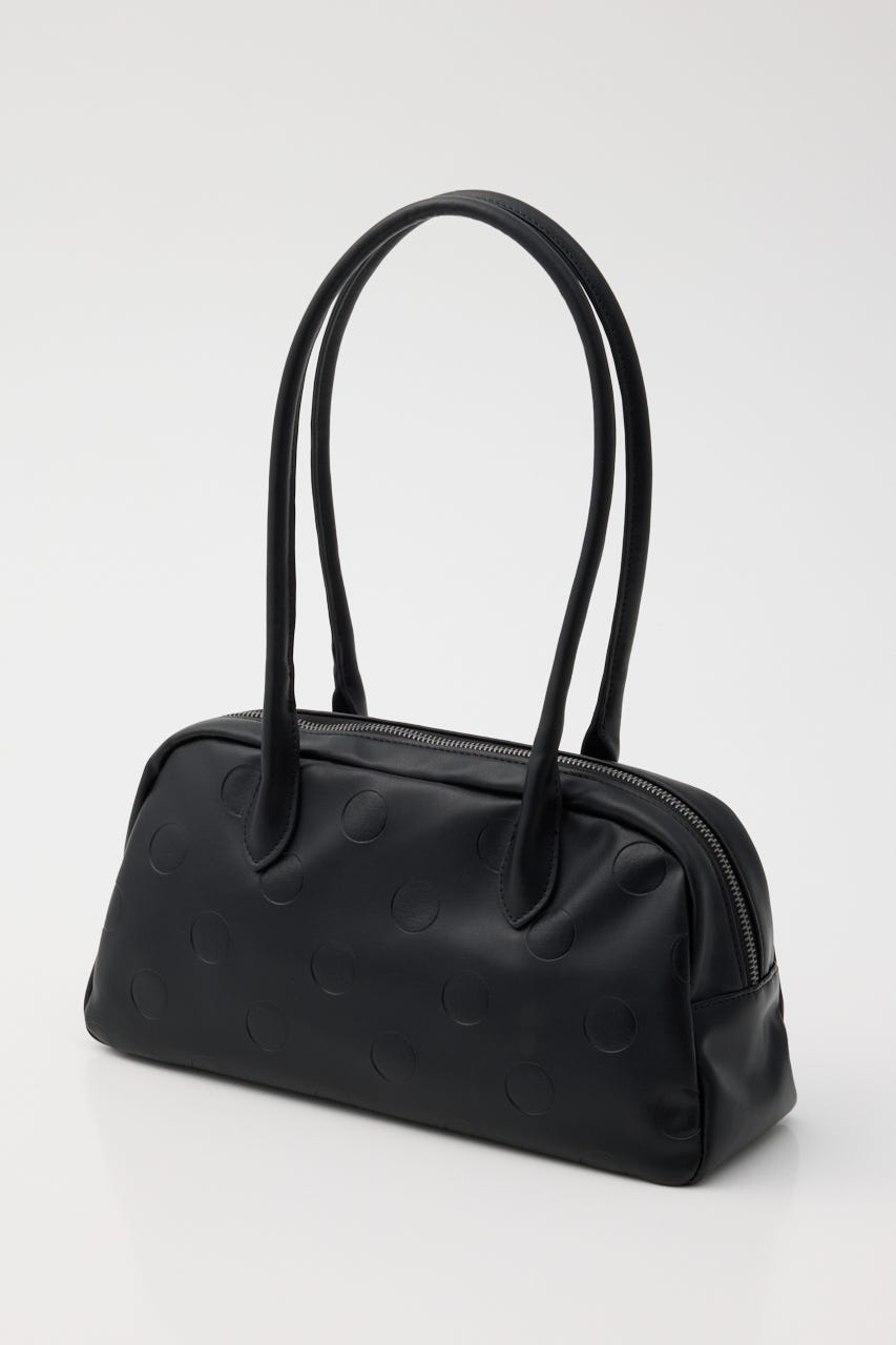 DOT EMBOSSED バッグ BLK FREE