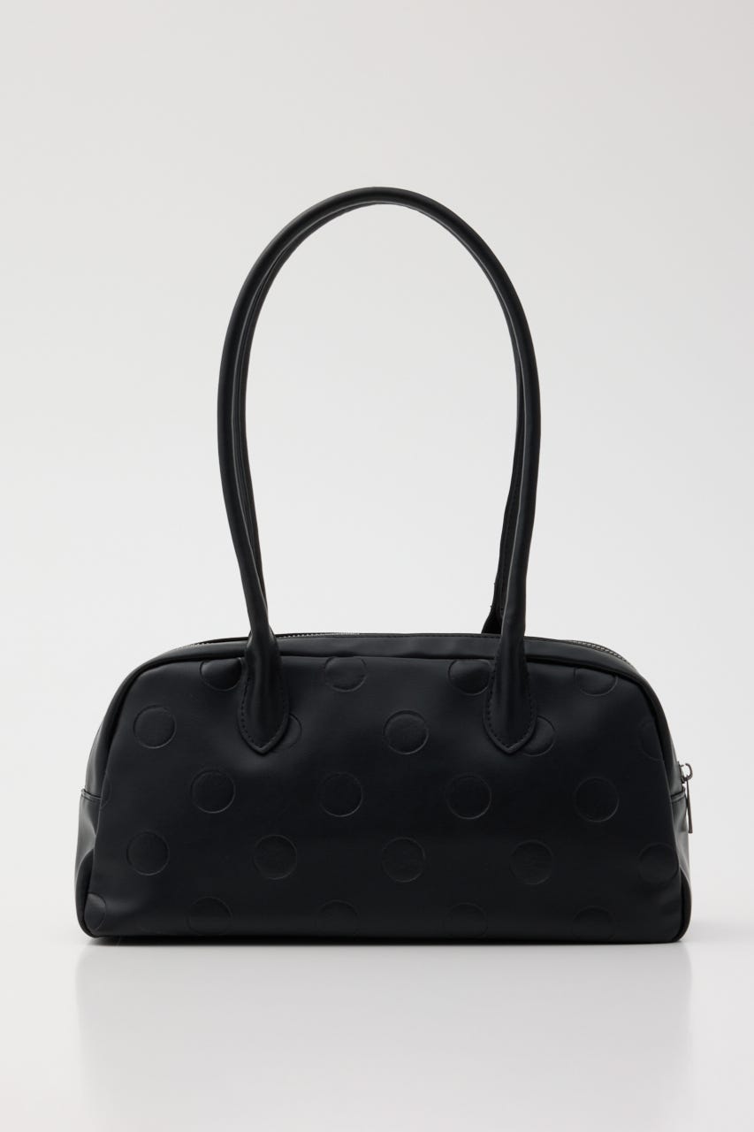 DOT EMBOSSED バッグ BLK FREE