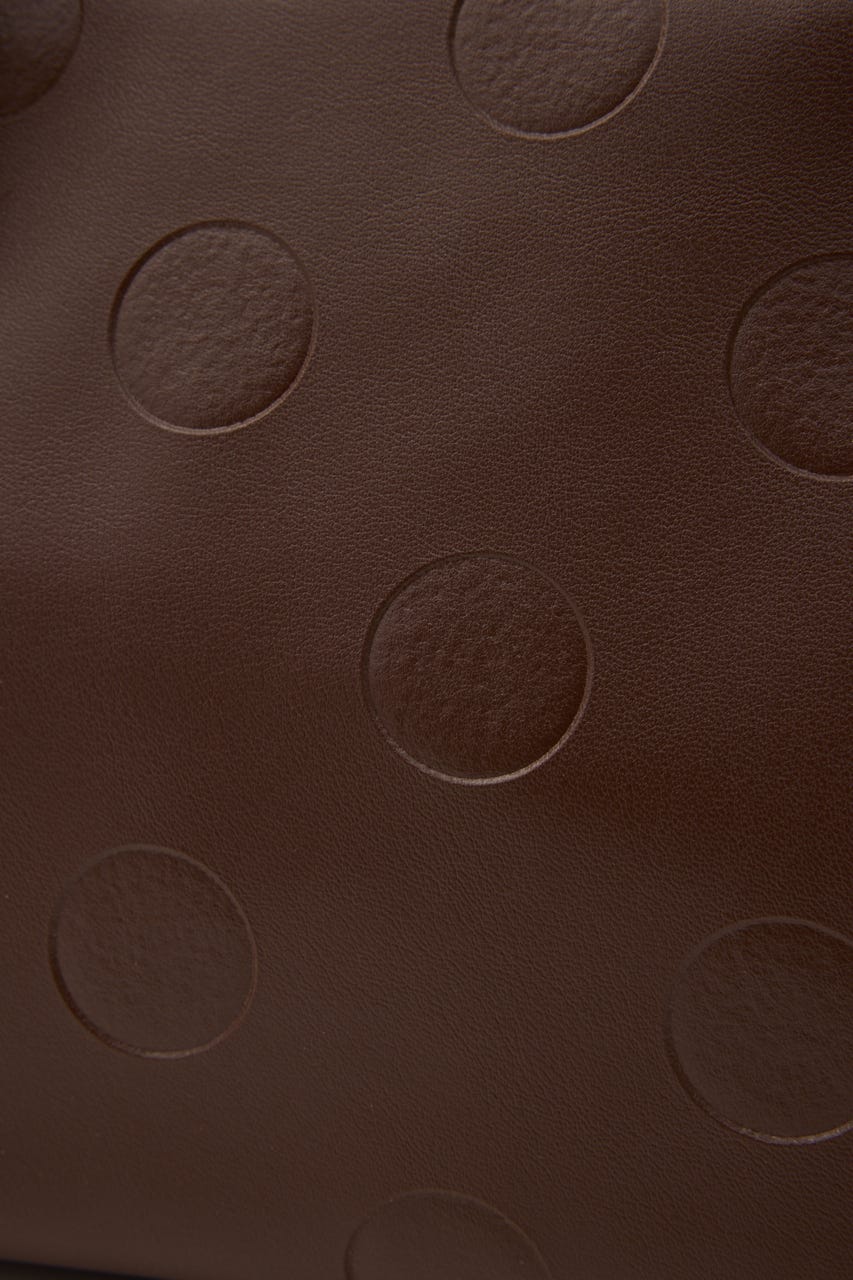 DOT EMBOSSED バッグ BRN FREE