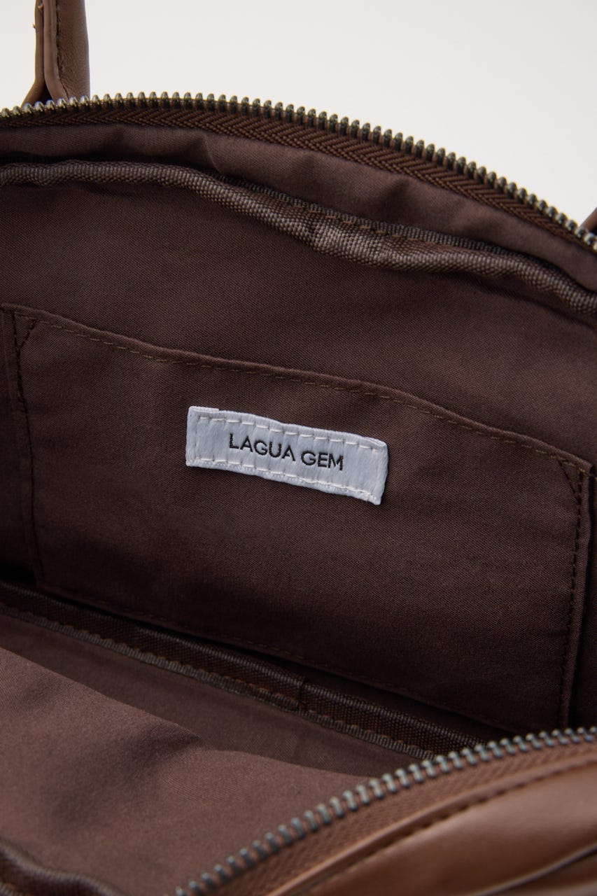 DOT EMBOSSED バッグ BRN FREE
