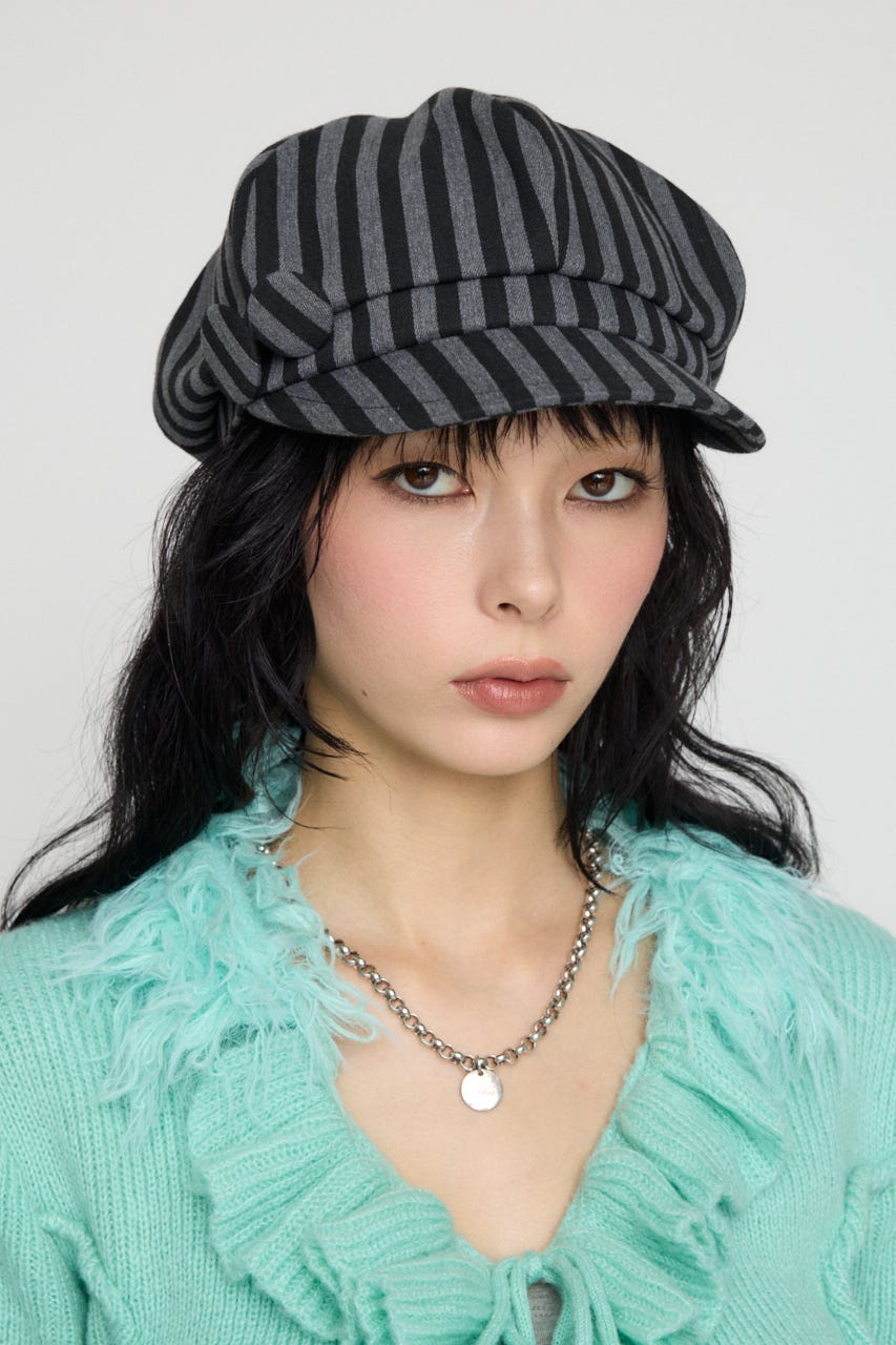 LAGUA GEM | STRIPE BADGE キャスケット (帽子 ) |SHEL'TTER WEBSTORE