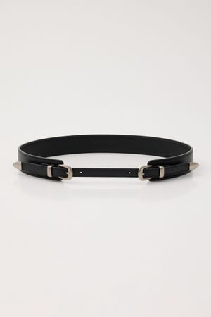 TWO BUCKLE ベルト