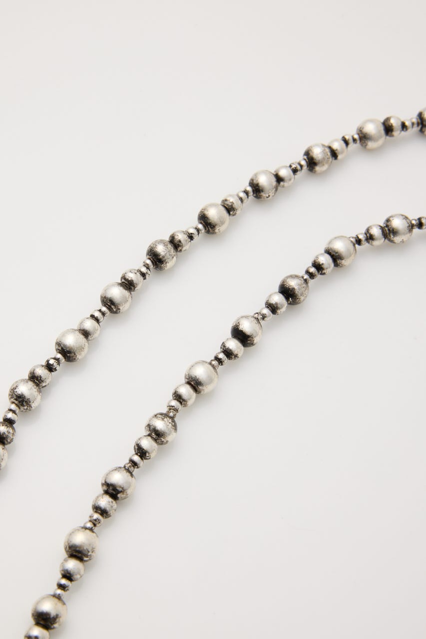 BALL CHAIN ネックレス SLV FREE