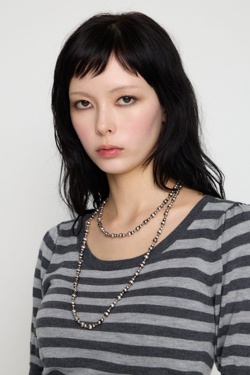 BALL CHAIN ネックレス SLV FREE