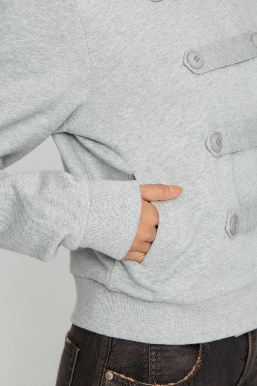 DOUBLE BUTTON フーディ T.GRY FREE