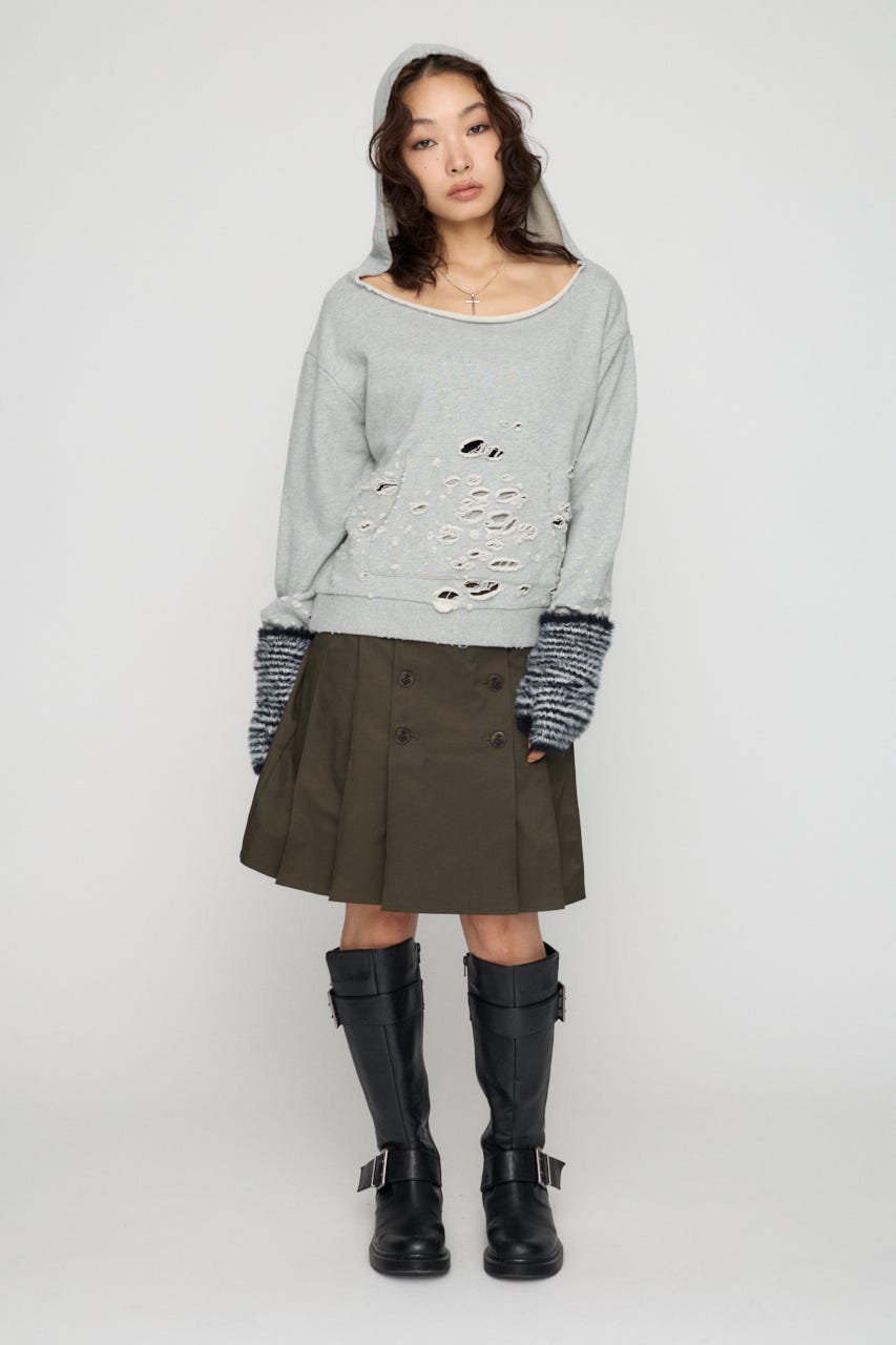 NECK LOOSEY CRASH フーディ T.GRY FREE