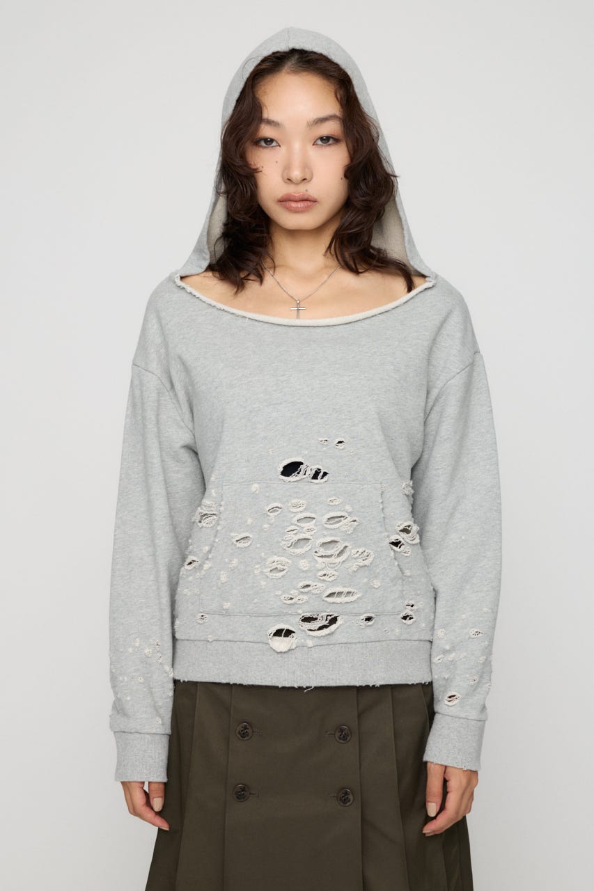 NECK LOOSEY CRASH フーディ T.GRY FREE