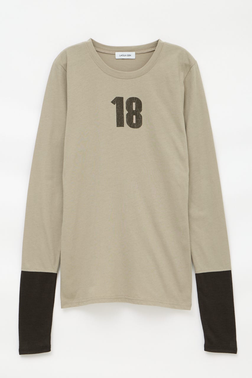 NUMBER LONG SLEEVES チュニック L/BEG FREE