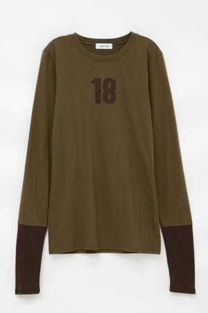 NUMBER LONG SLEEVES チュニック
