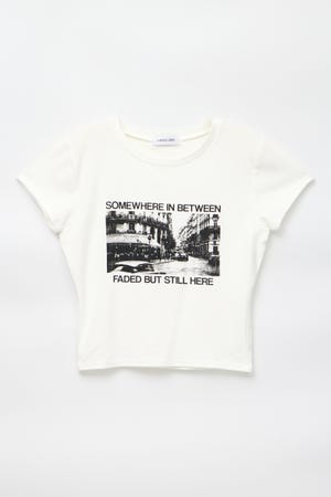PHOTO PRINT CUT Tシャツ