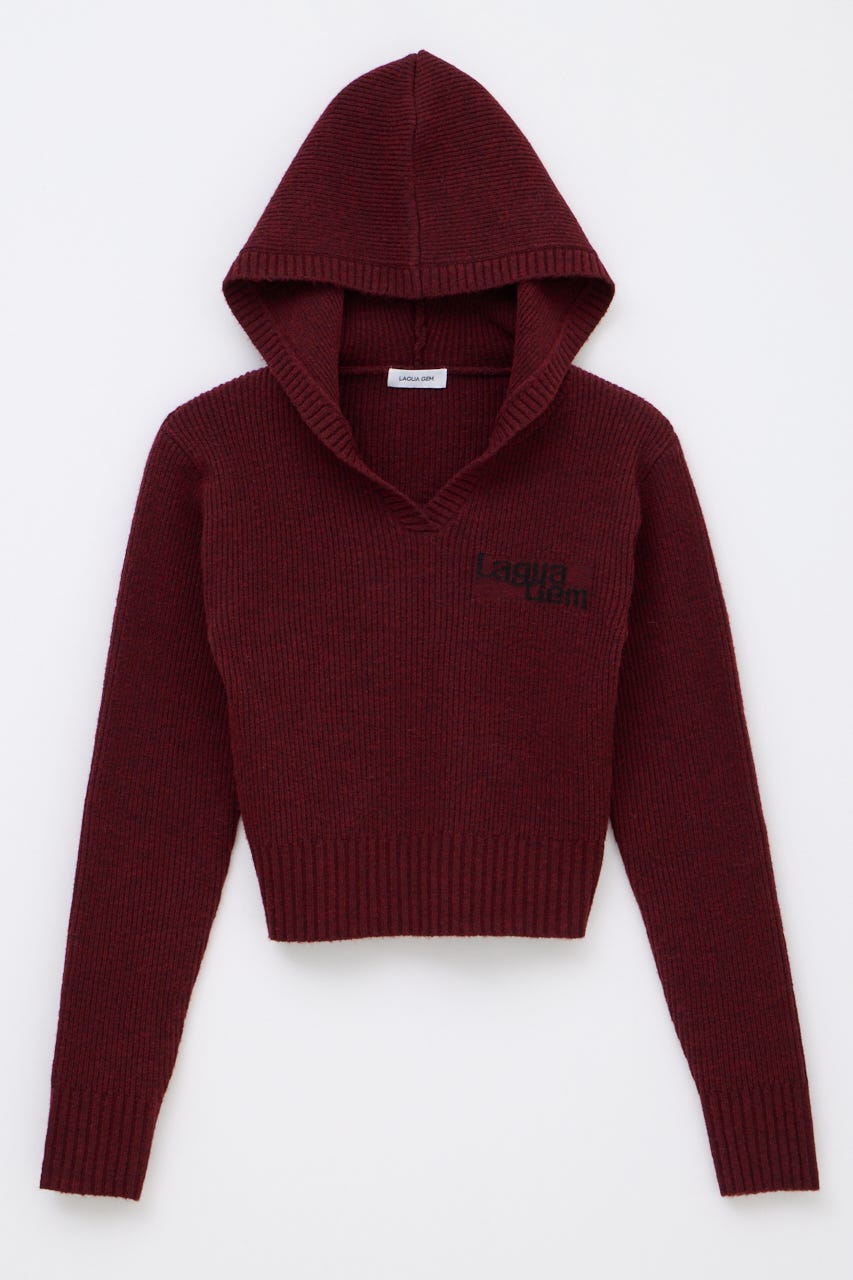 【ノベルティ】LIMITED LOGO SHAGGY KNIT (D/RED) D/RED FREE
