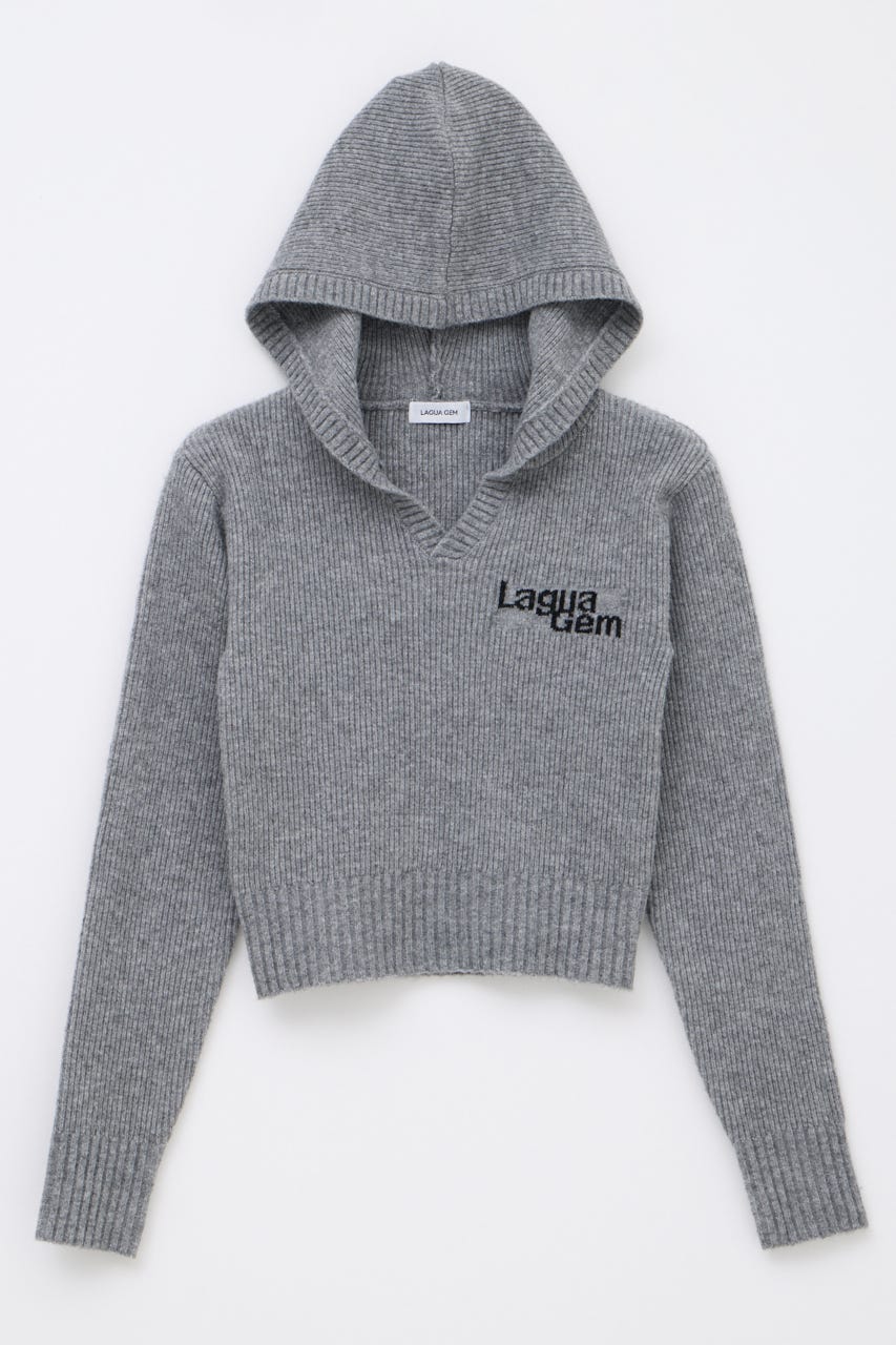 【ノベルティ】LIMITED LOGO SHAGGY KNIT (GRY) GRY FREE