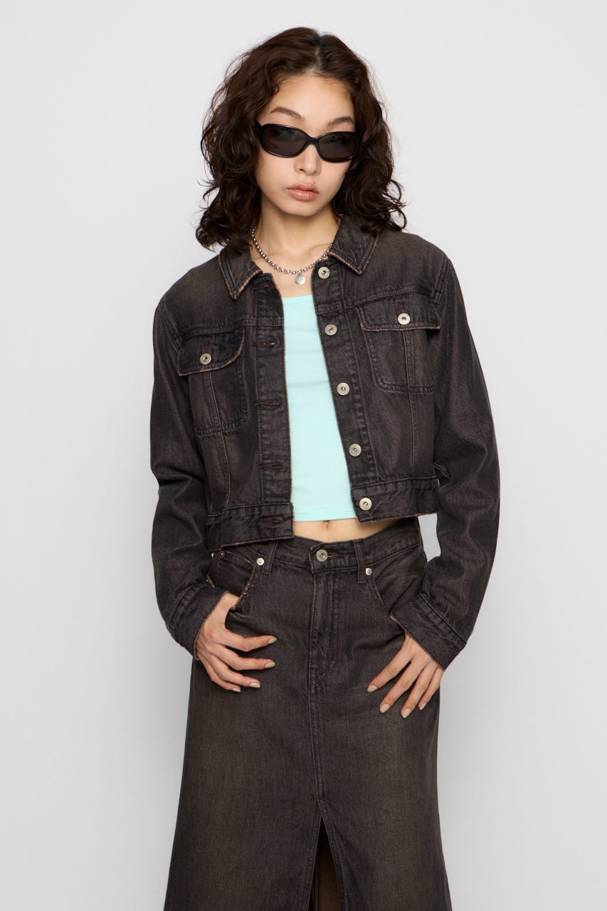 STANDARD COMPACT DENIM ジャケット BLK M