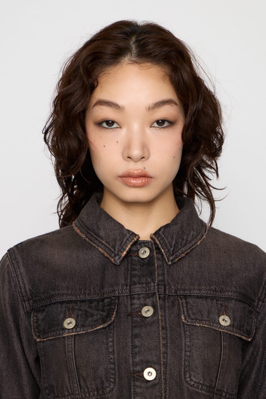 STANDARD COMPACT DENIM ジャケット BLK M