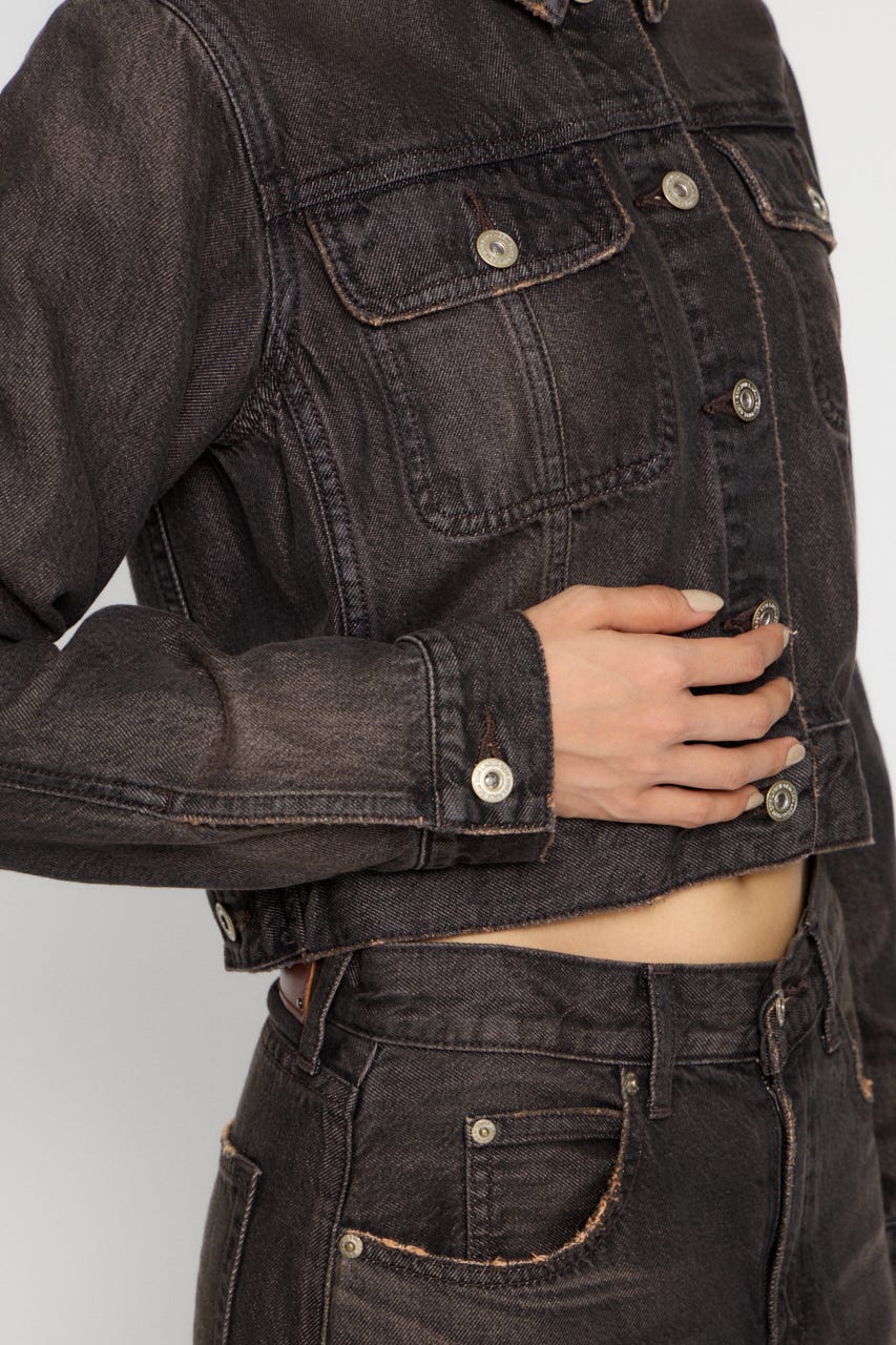 STANDARD COMPACT DENIM ジャケット BLK M