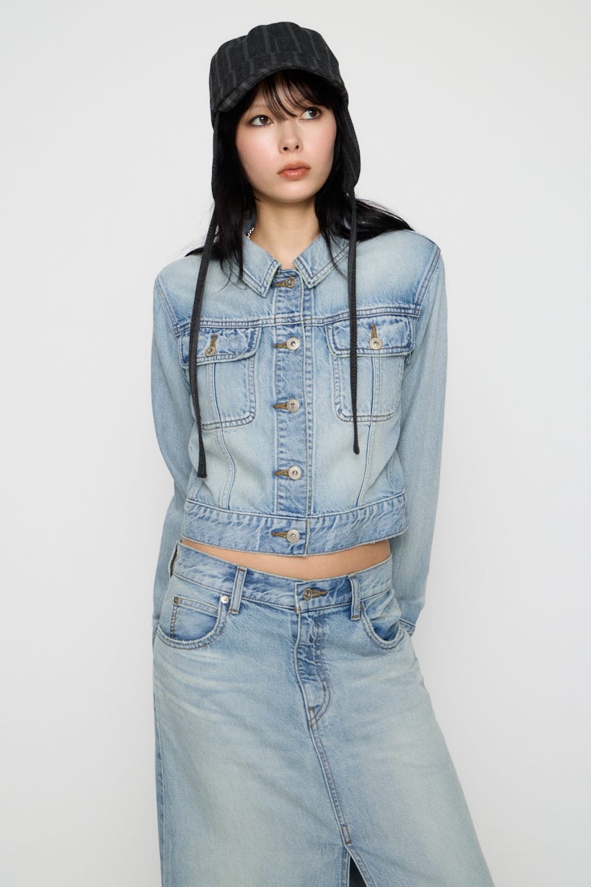 STANDARD COMPACT DENIM ジャケット L/BLU S