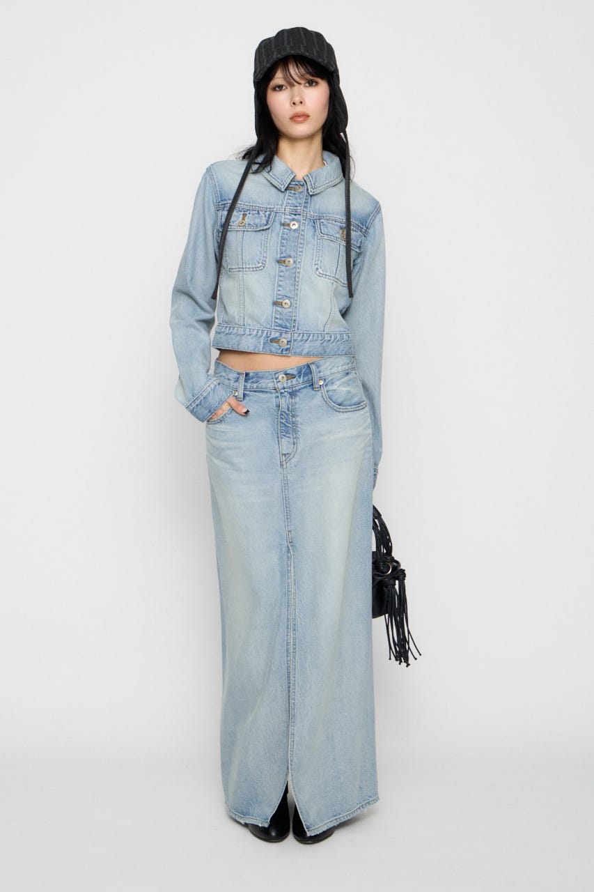 STANDARD COMPACT DENIM ジャケット L/BLU S