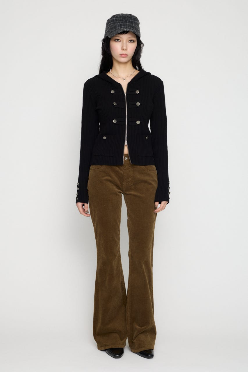 CORDUROY FLARE パンツ BEG 26inch