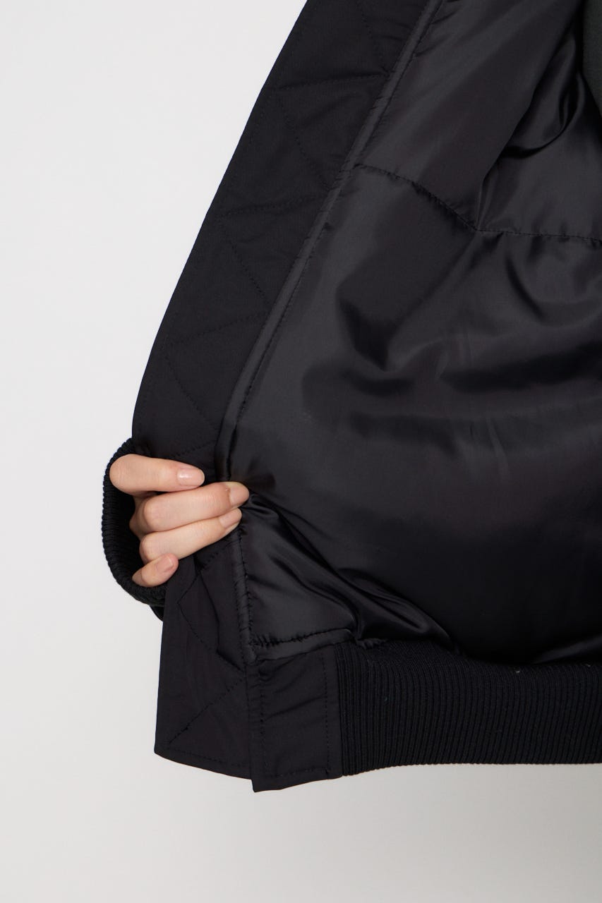 BIG POCKET 2WAY MA-1 BLK FREE