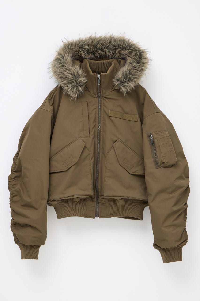 BIG POCKET 2WAY MA-1 KHA FREE
