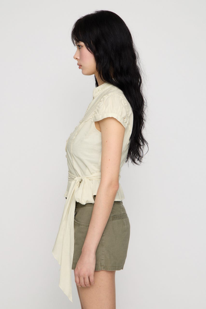 SOFT COTTON ブラウス IVOY FREE