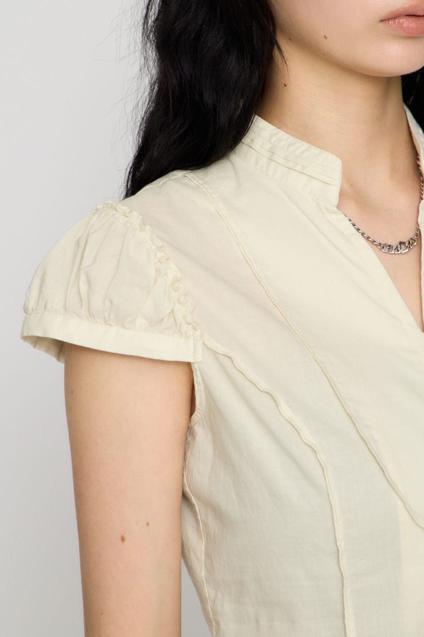 SOFT COTTON ブラウス IVOY FREE