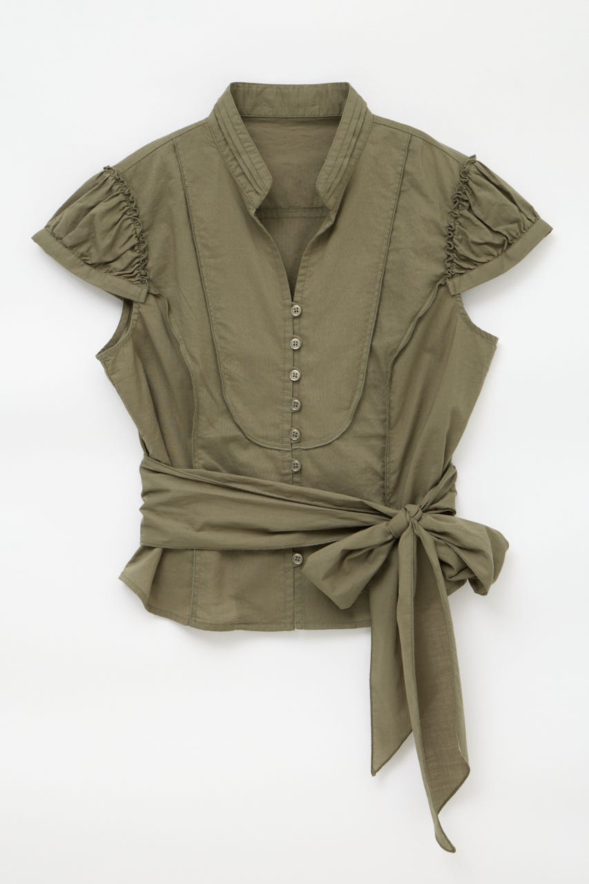 SOFT COTTON ブラウス KHA FREE