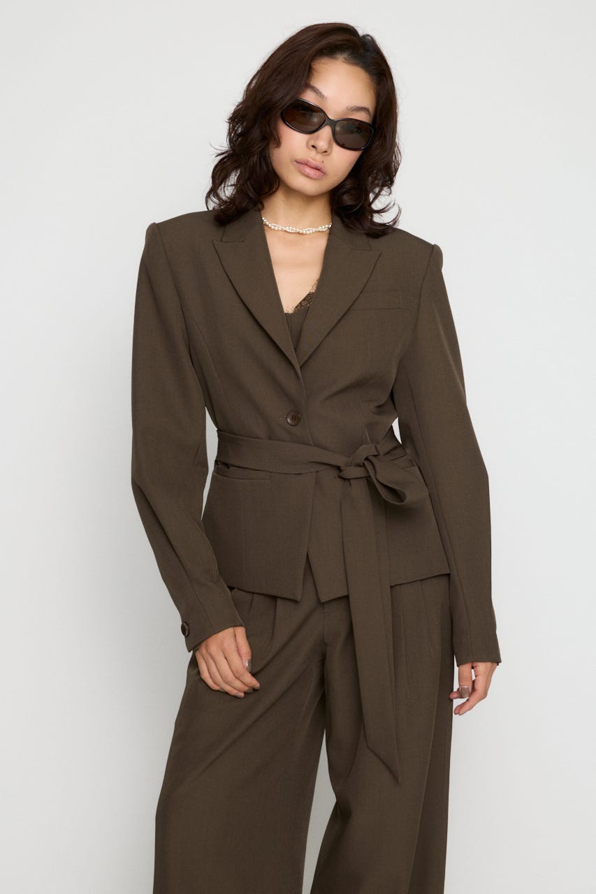 LAGUA GEM | SHOULDER PAD WAIST SHAPE ジャケット (ジャケット