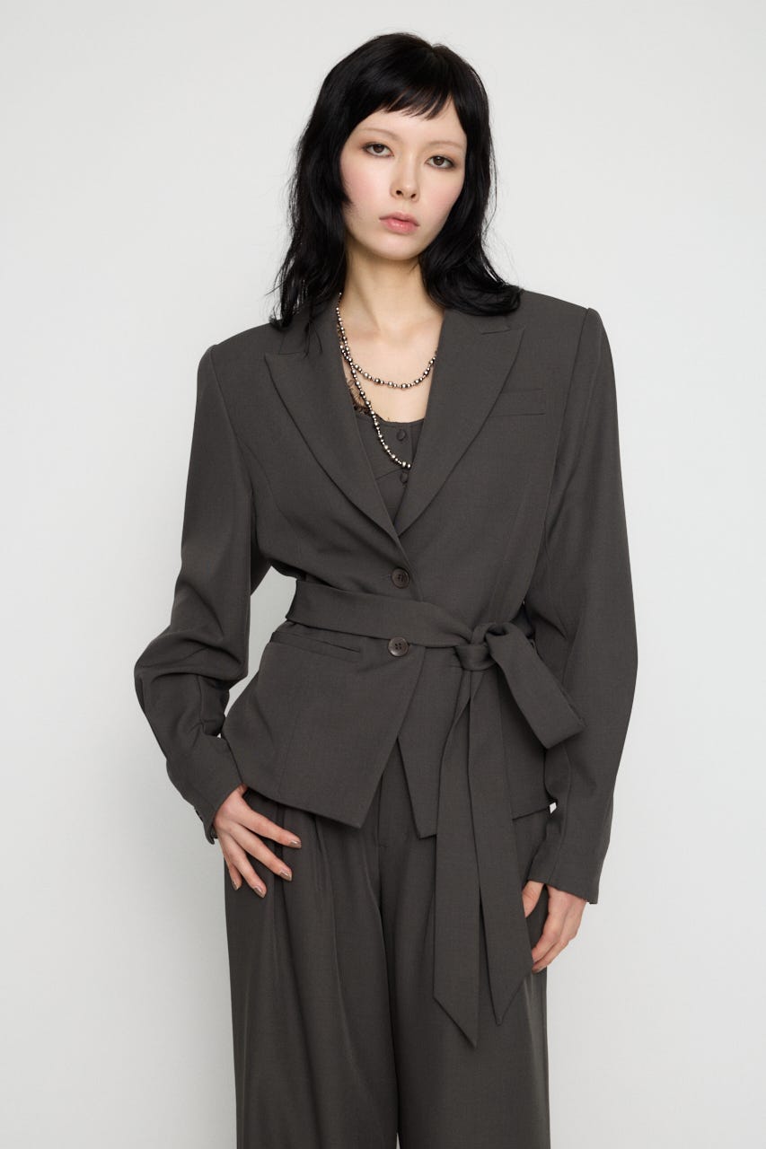 LAGUA GEM | SHOULDER PAD WAIST SHAPE ジャケット (ジャケット