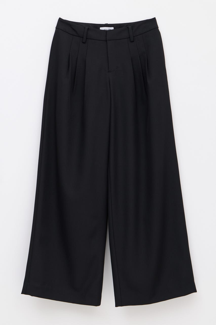 BASIC WIDE スラックス BLK XS