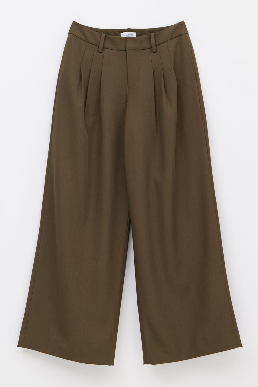 BASIC WIDE スラックス BRN XS